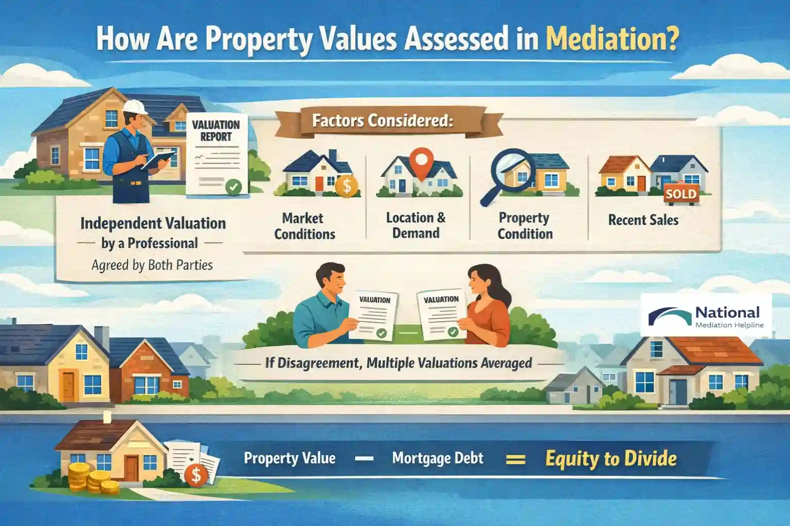 How Are Property Values Assessed in Mediation Cambridge?