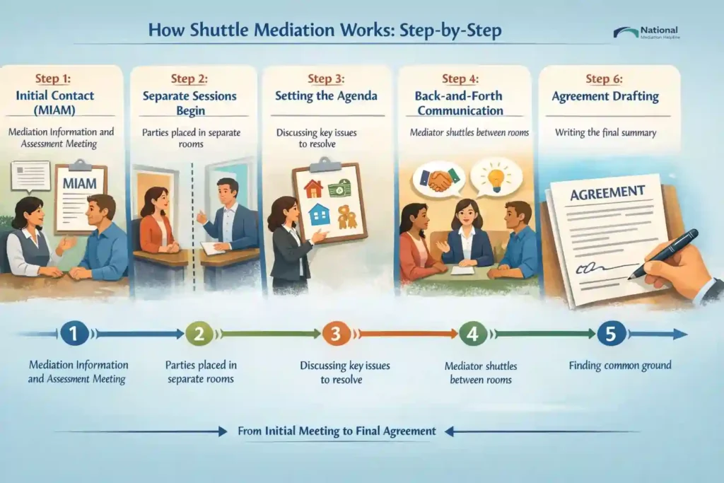 How Shuttle Mediation Works: Step-by-Step Cambridge